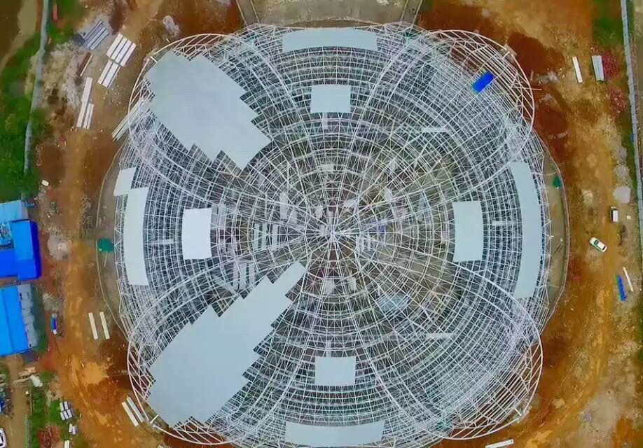 九龙坡体育馆网架